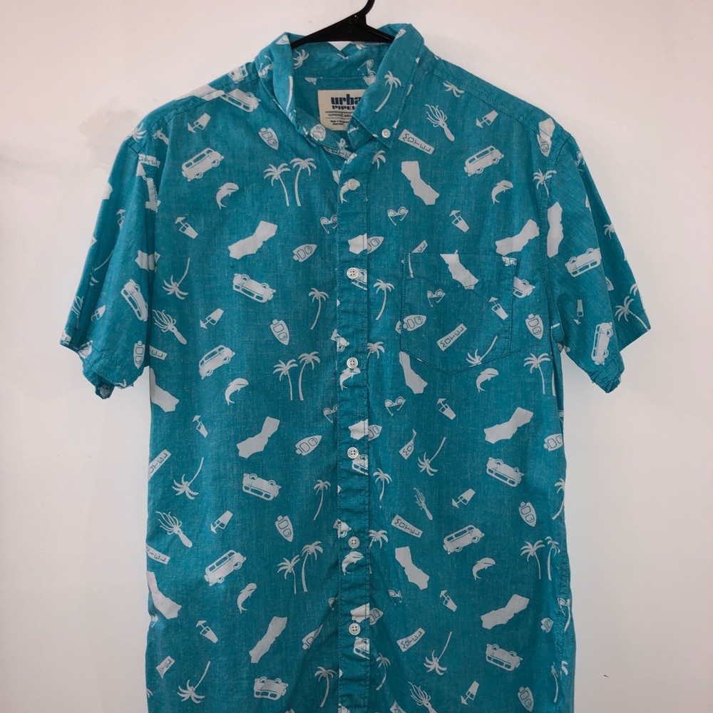 Cali Men’s Button Up Shirt
